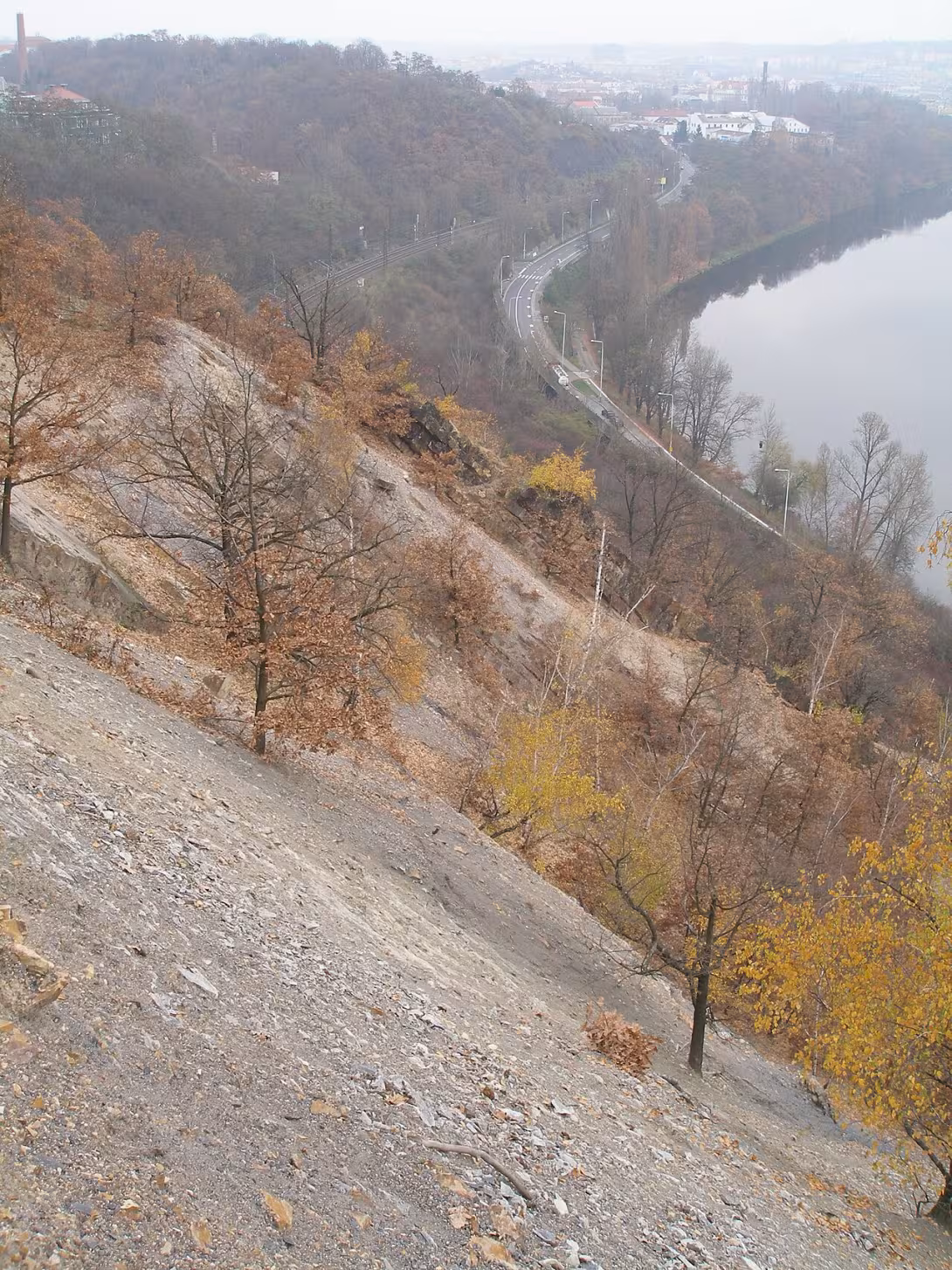 Dnešní pohled – Na skále