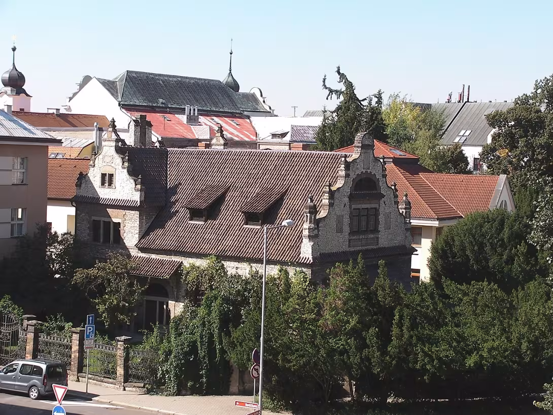 Dnešní pohled – Obereignerova vila