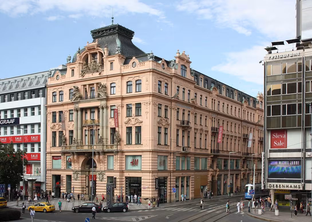 Dnešní pohled – Palác Generali