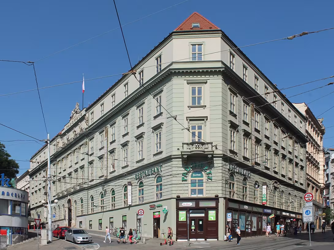 Dnešní pohled – Palác Padowetz