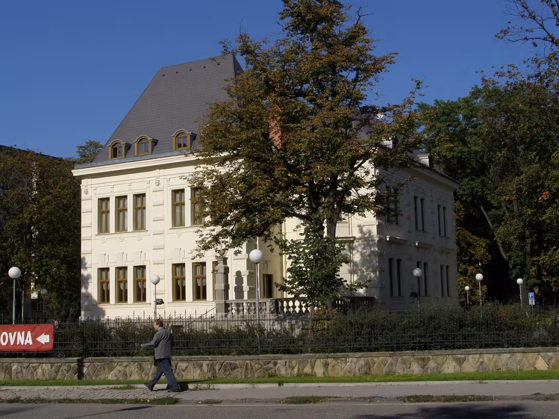 Dnešní pohled – Sekerova vila