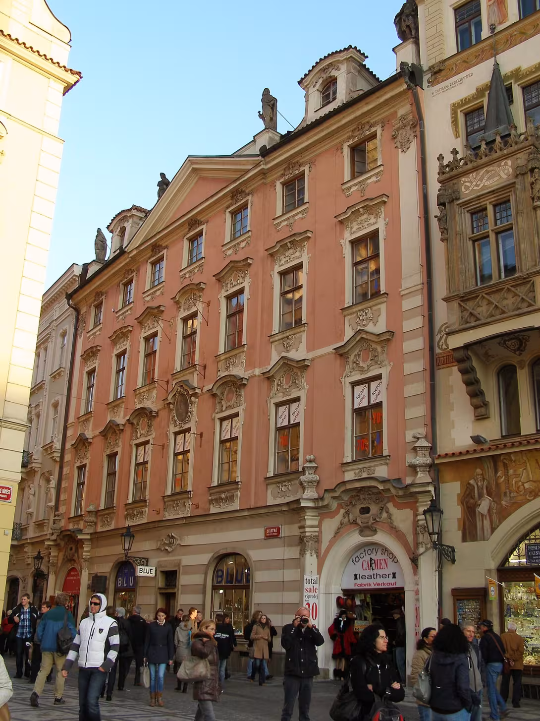 Heutige Ansicht – Sixtův dům