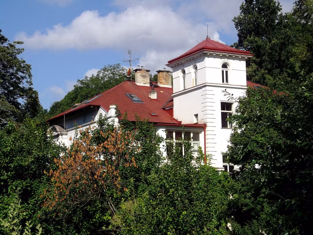 Dnešní pohled – Stibralova vila