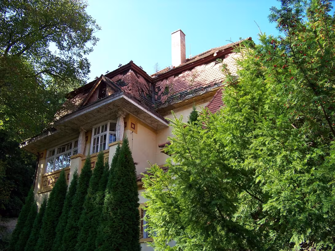 Dnešní pohled – Storchova vila