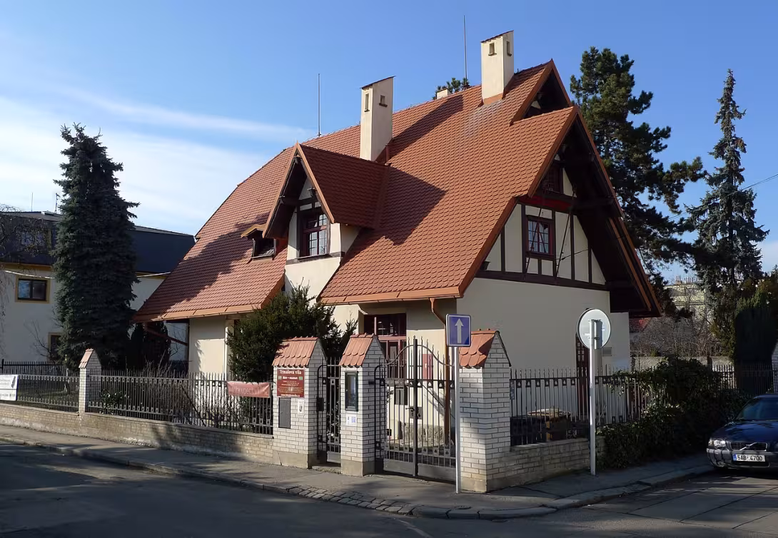 Dnešní pohled – Trmalova vila
