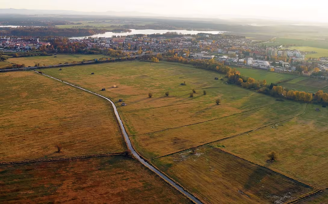 Dnešní pohled – Třeboňské seníky