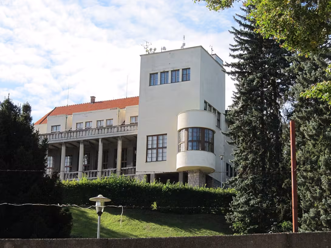 Dnešní pohled – Vila Bartoňova
