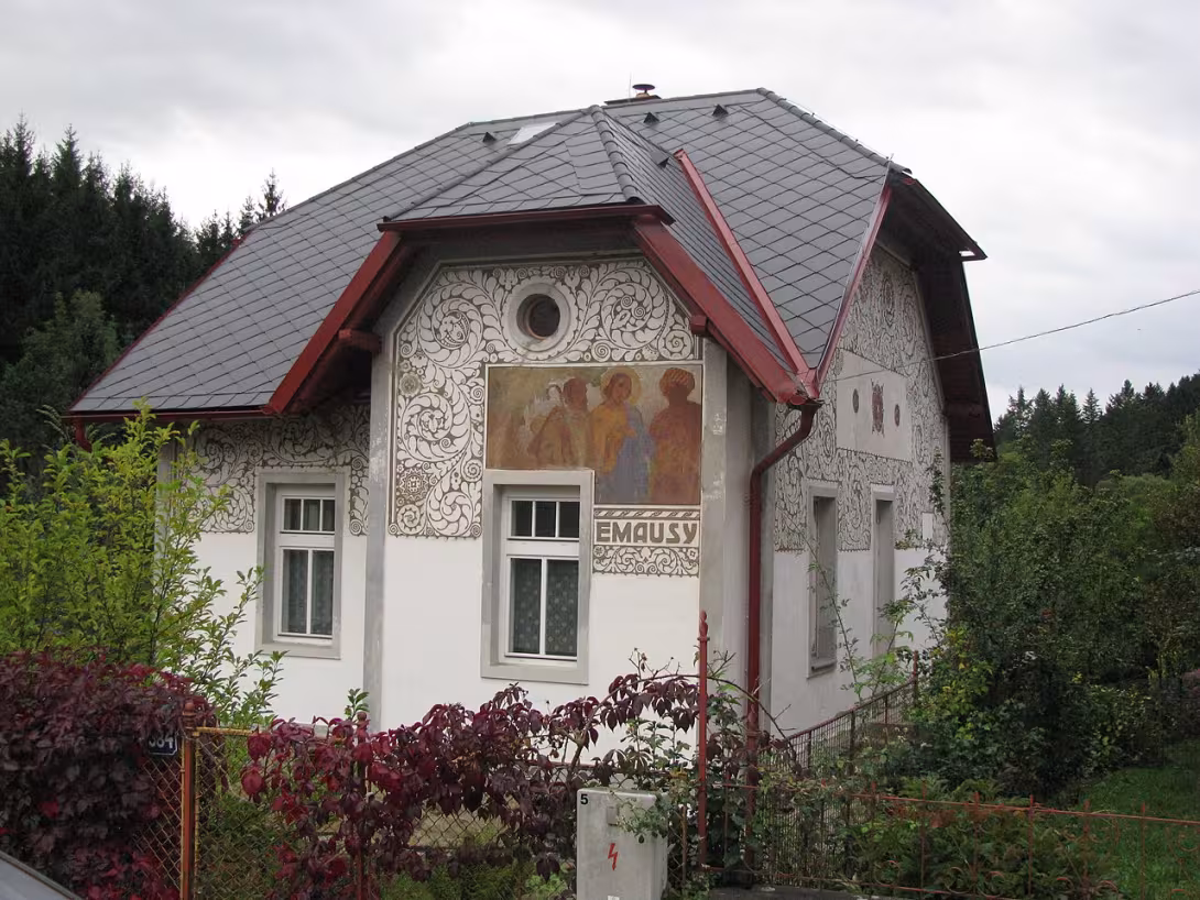 Dzisiejszy widok – Vila Emausy