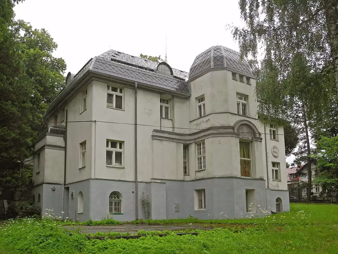 Dnešní pohled – Vila Emila Simona