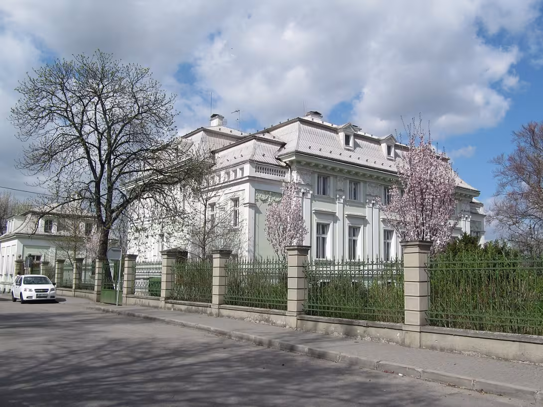 Dnešní pohled – Vila Ferdinanda Czeicznera