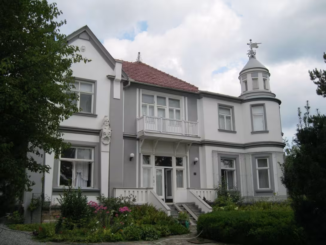 Dnešní pohled – Vila Franke