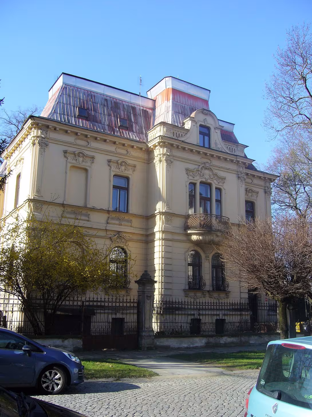 Dnešní pohled – Vila Hanse Passingera