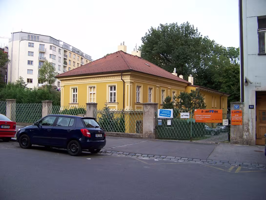 Dnešní pohled – Vila Jitřenka