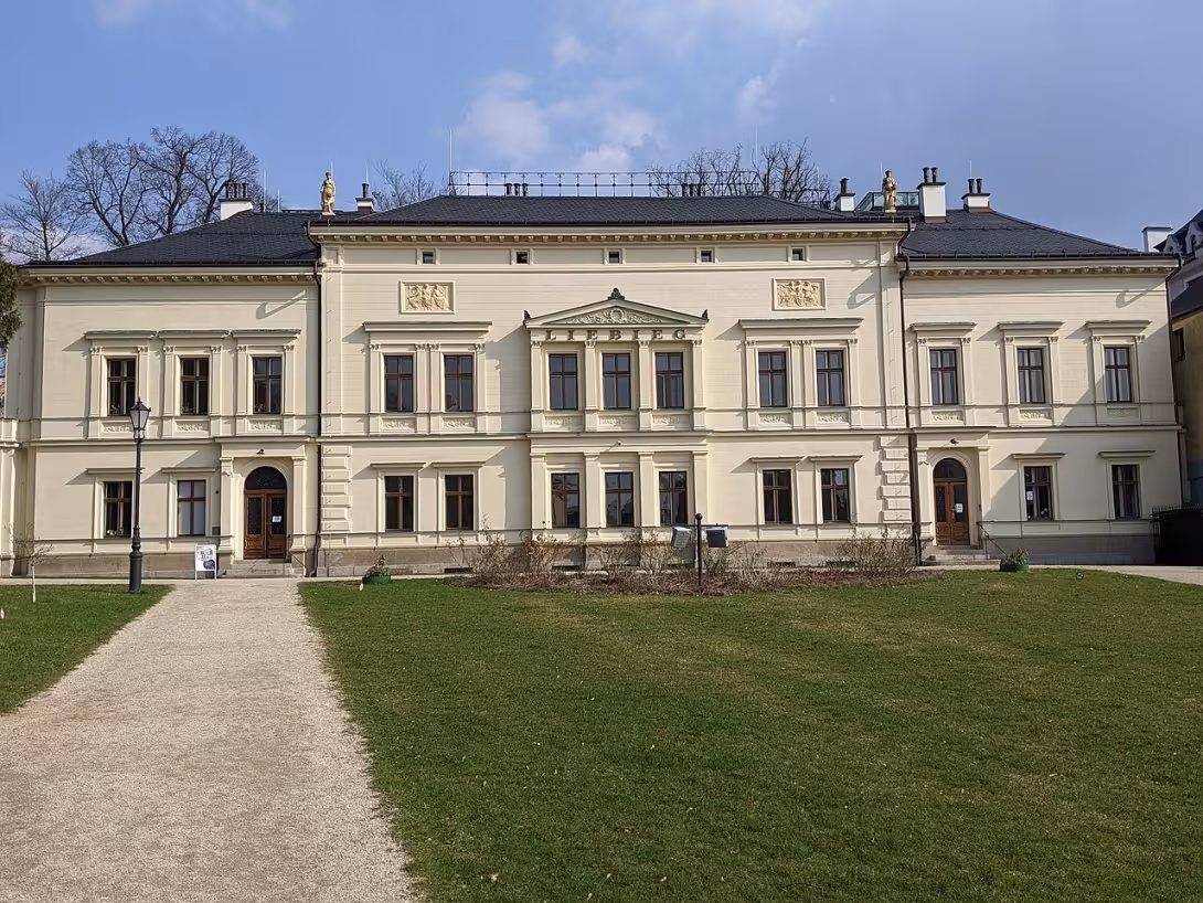 Dnešní pohled – Vila Johanna Liebiega mladšího