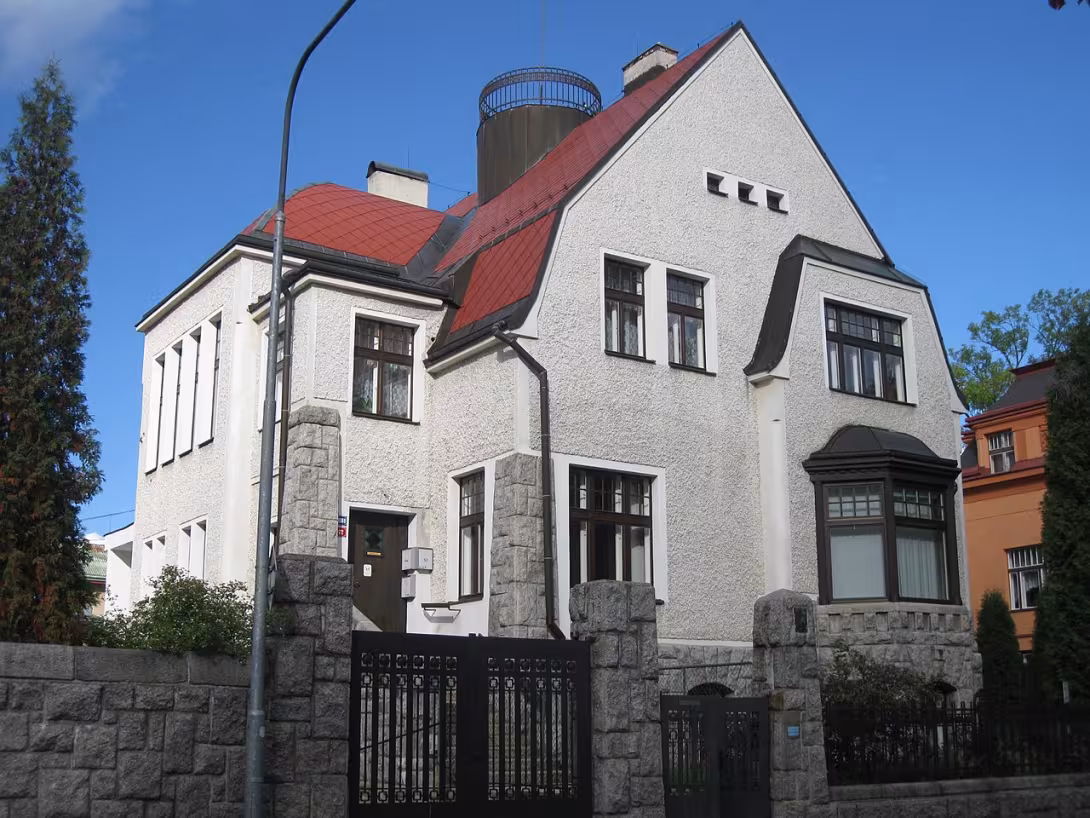 Heutige Ansicht – Vila Maxe Jägera