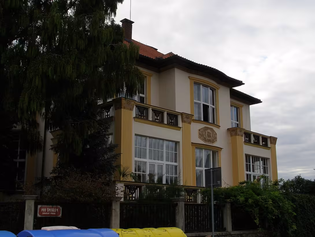 Dnešní pohled – Vila Růže