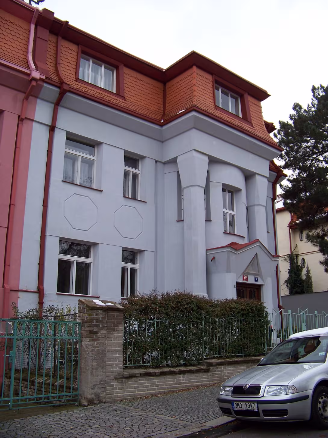 Dnešní pohled – Vila Tychonova 4