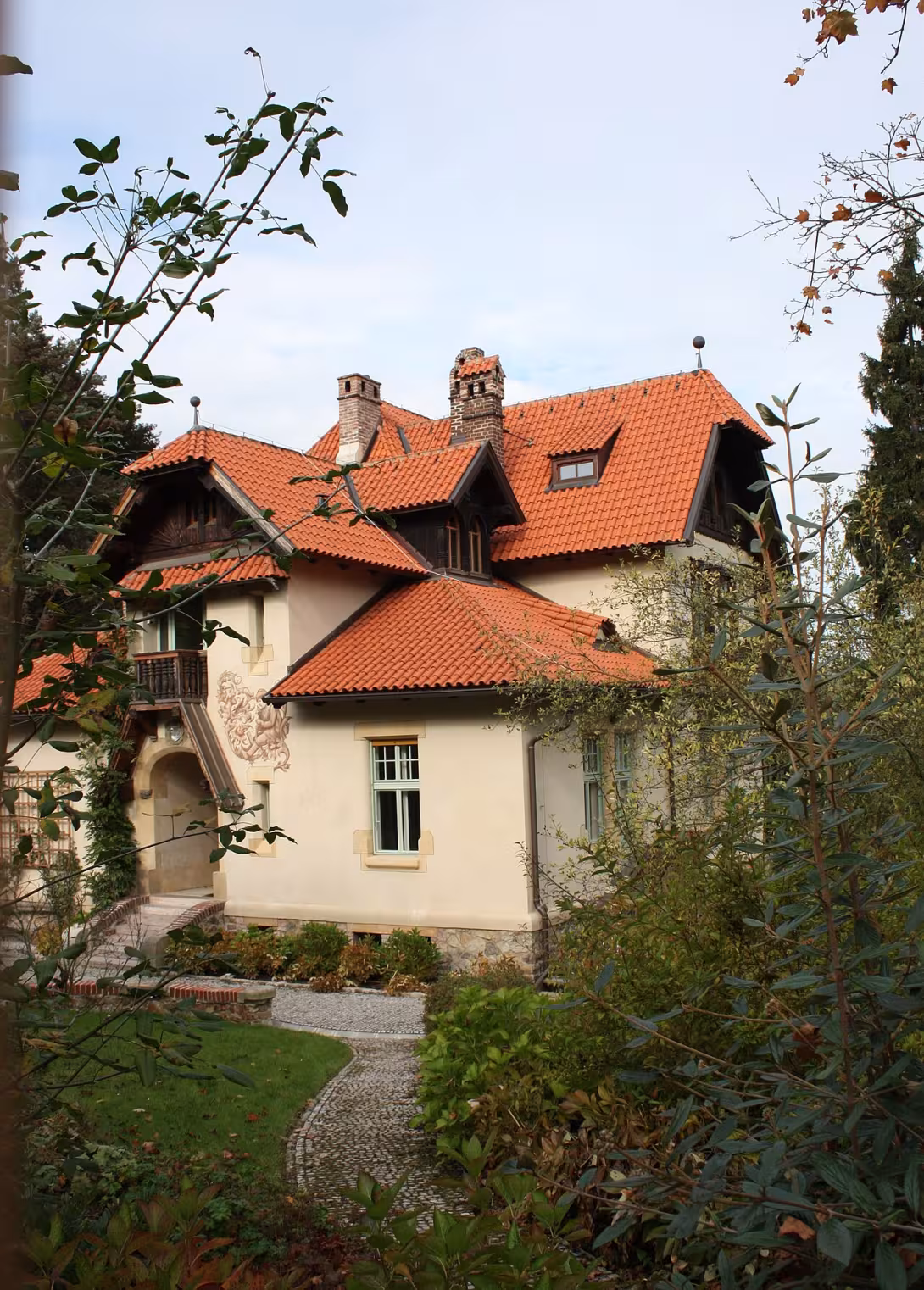 Dnešní pohled – Vila čp. 143