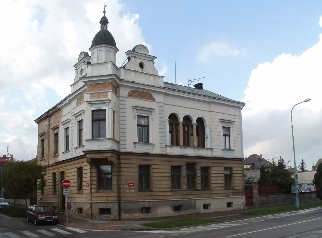 Dnešní pohled – Vlachova vila