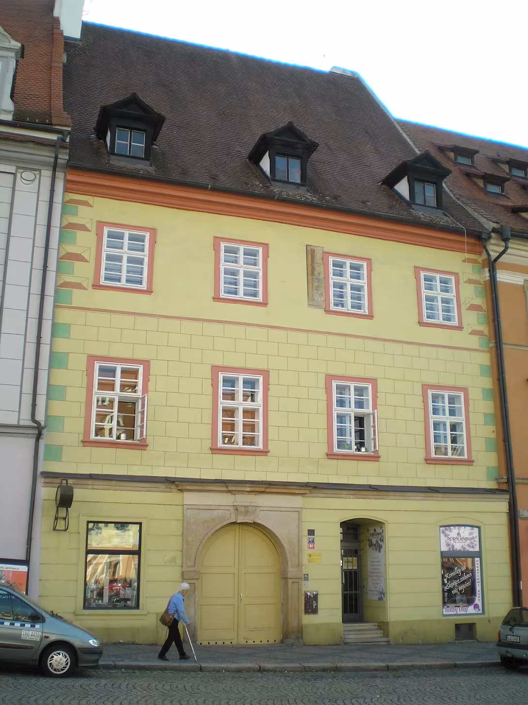 Heutige Ansicht – dům U černého medvěda