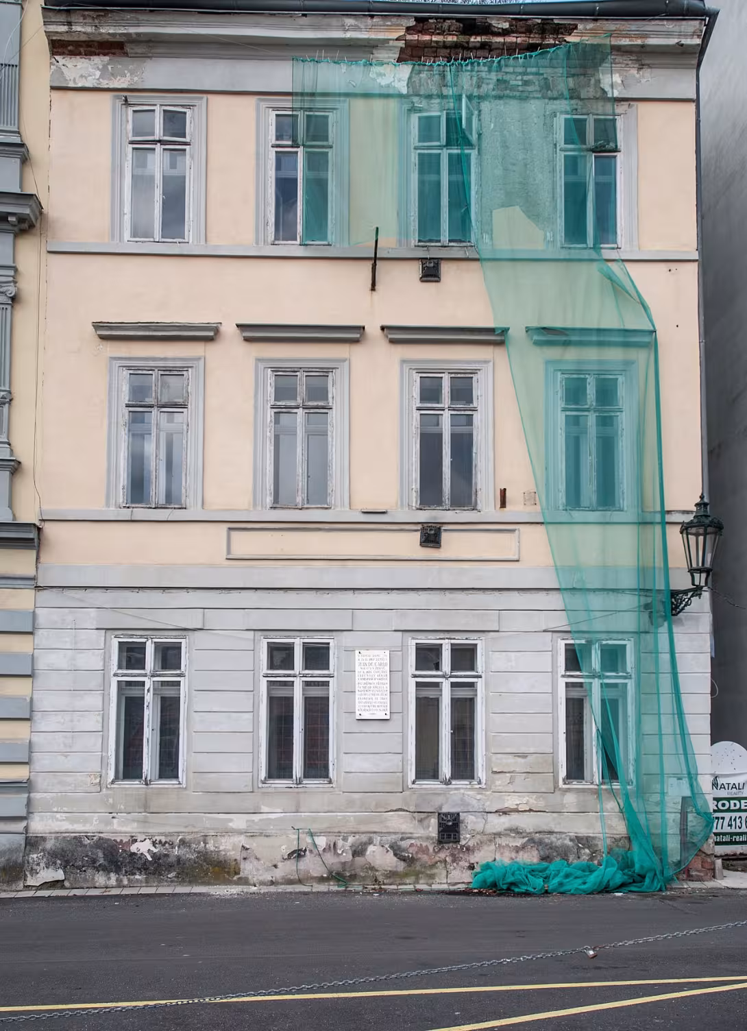 Dnešní pohled – dům Walter Scott