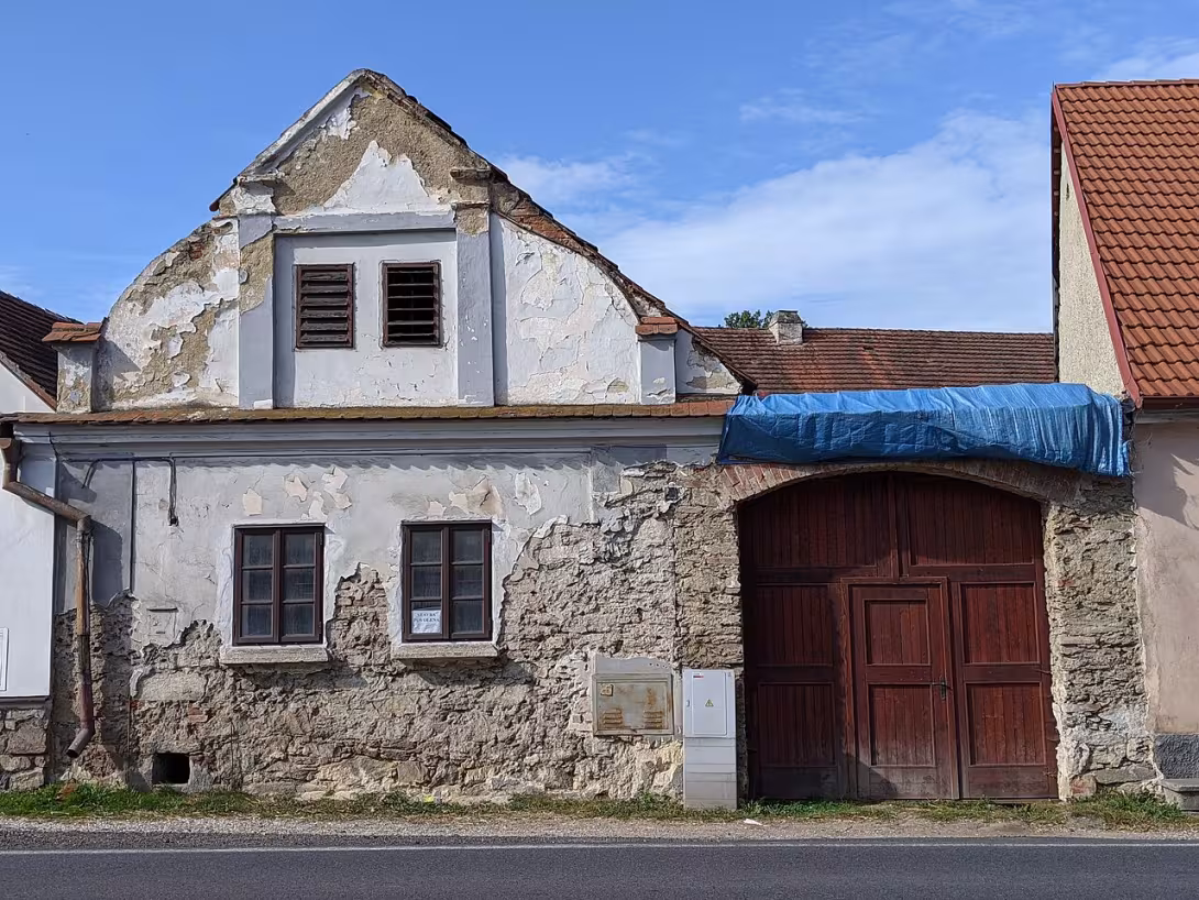 Dnešní pohled – venkovská usedlost (Sedlice)