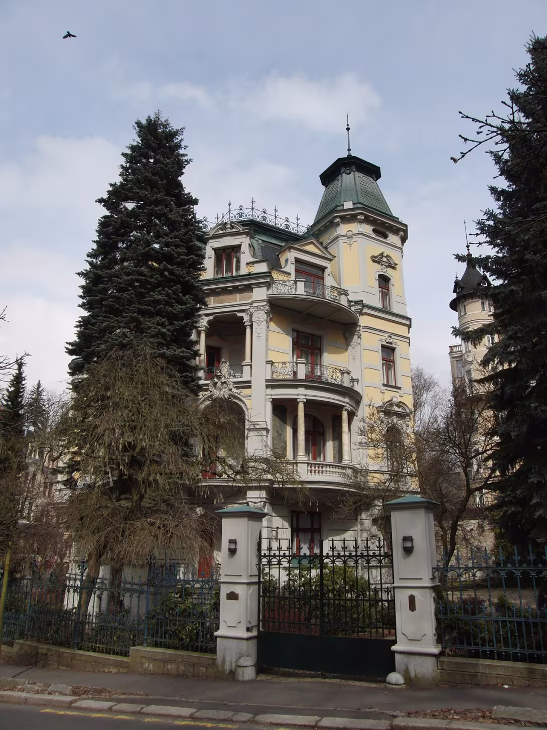 Dnešní pohled – vila Ahlan