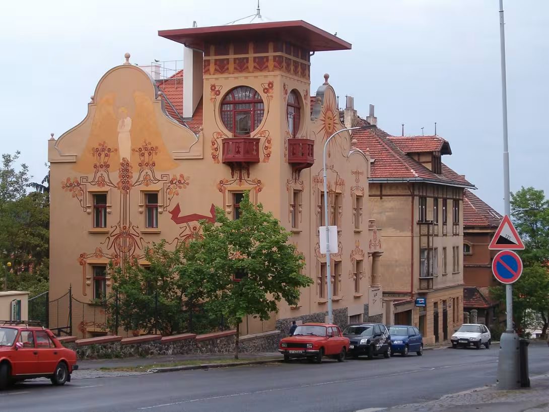 Dnešní pohled – vila Helenka