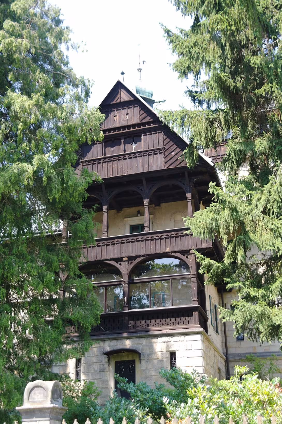 Dnešní pohled – Řezníčkova vila