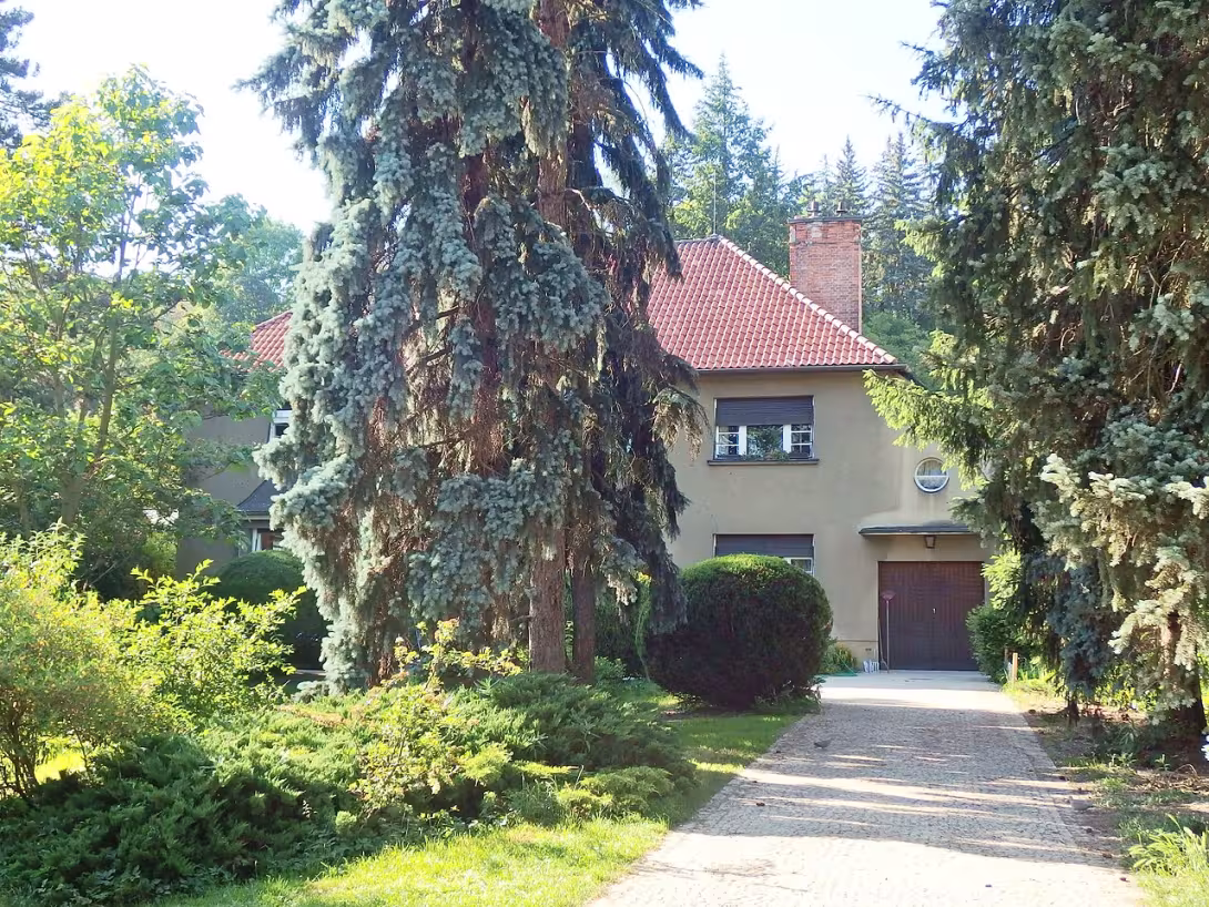 Dnešní pohled – Šťastného vila