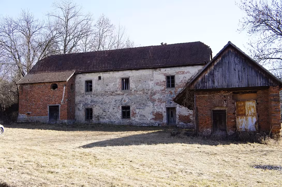 Dnešní pohled – Siebertův mlýn