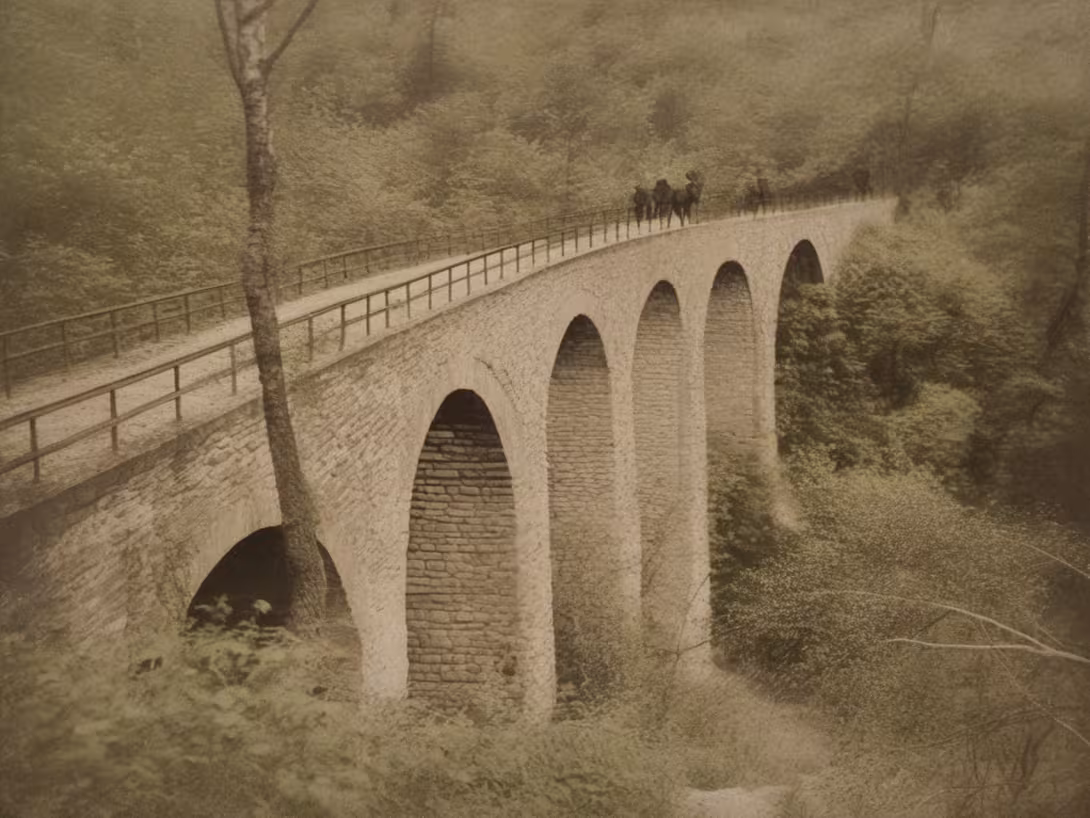 Historisches Erscheinungsbild – Žampašský most