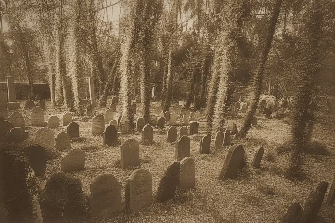 Historická podoba – Židovský hřbitov v Písečném