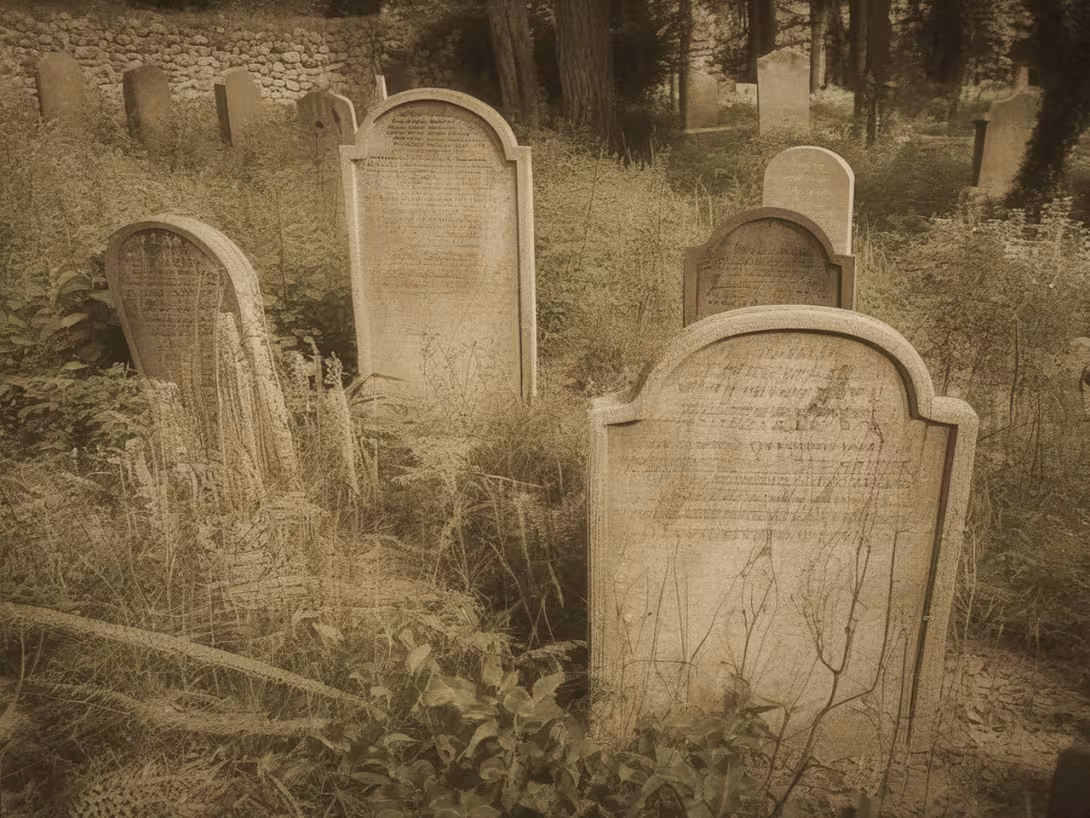 Historická podoba – Židovský hřbitov ve Stříteži