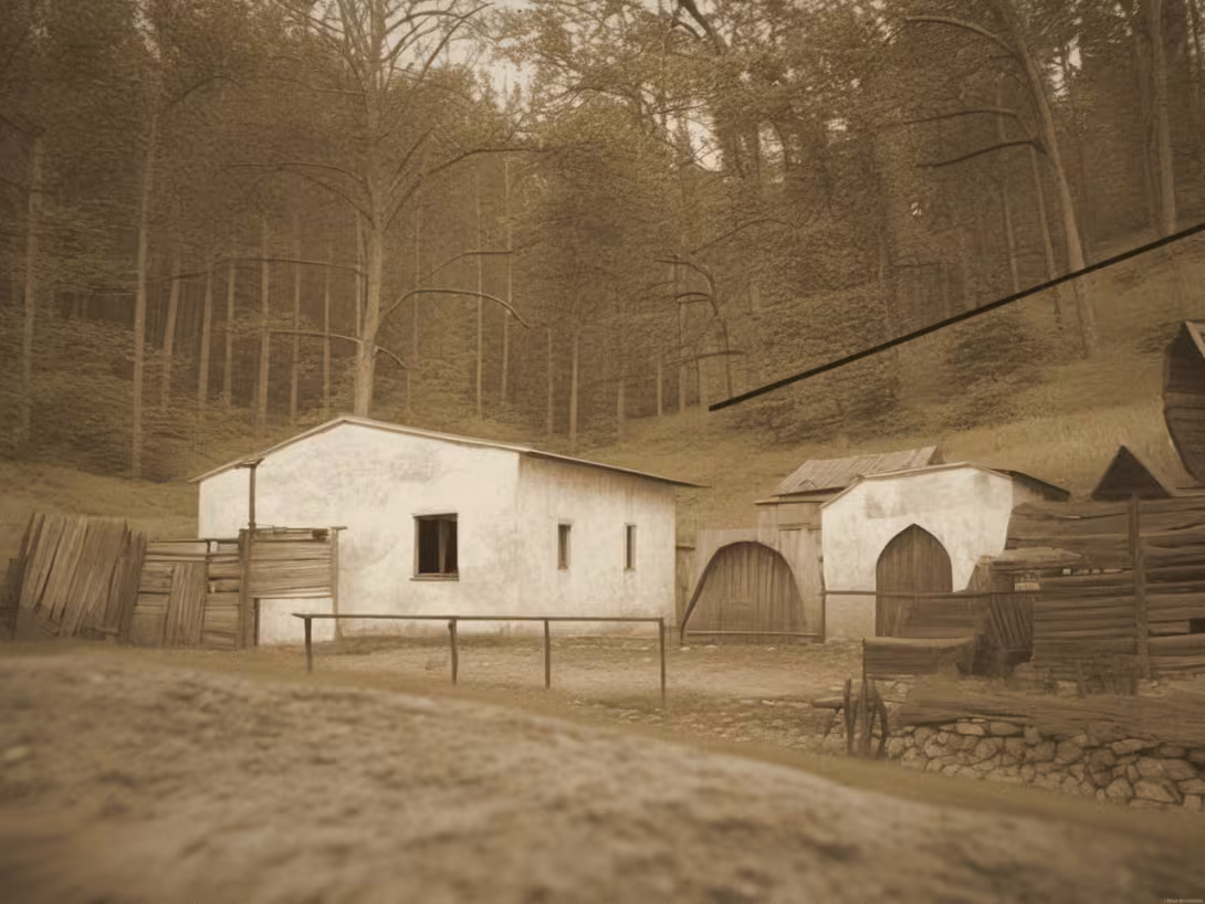 Historická podoba – Štola Starý Martin
