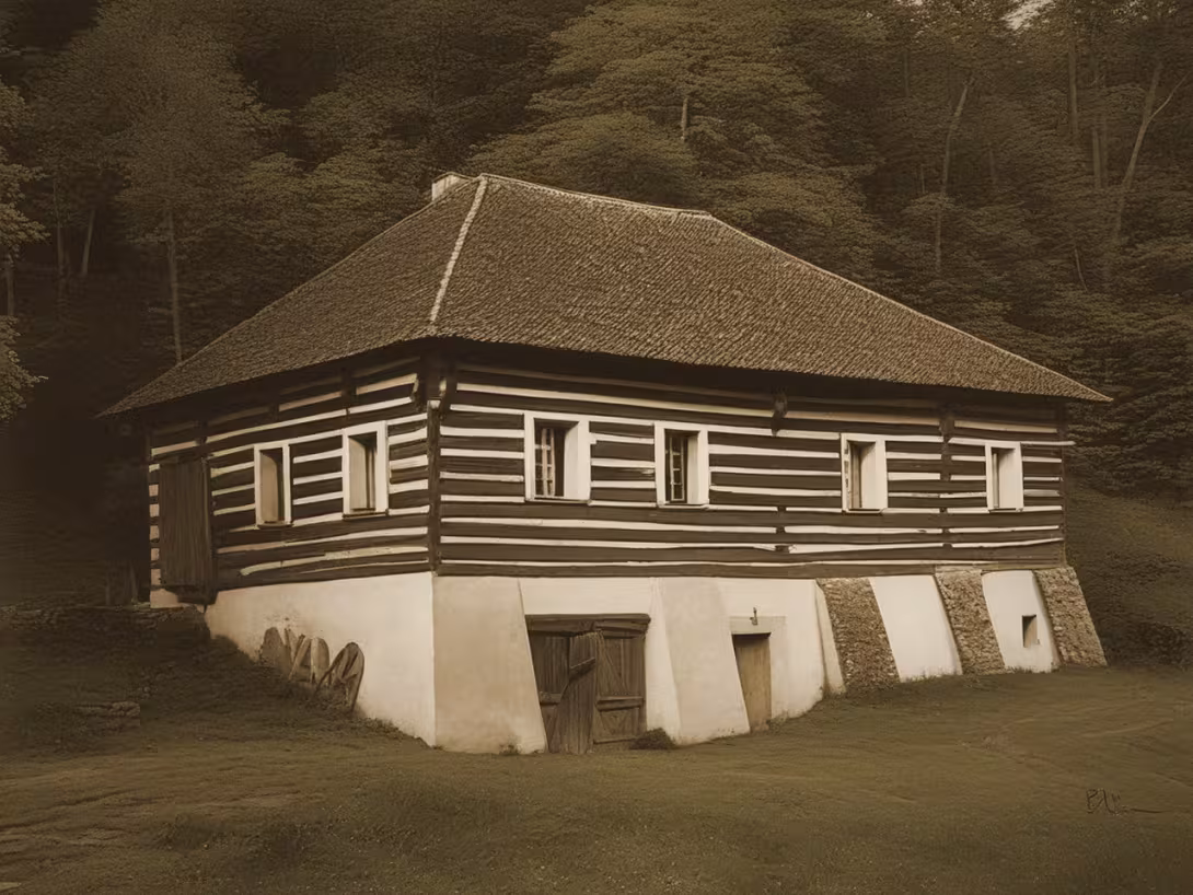 Wygląd historyczny – Bílkův mlýn