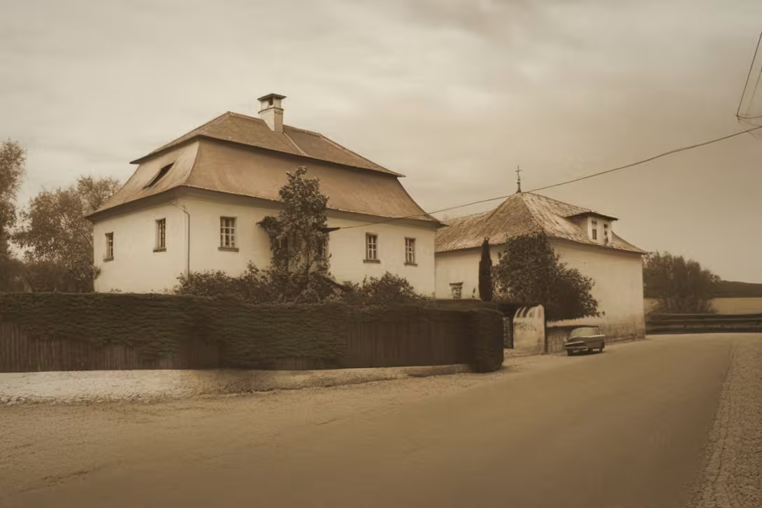 Historická podoba – Bývalá fara