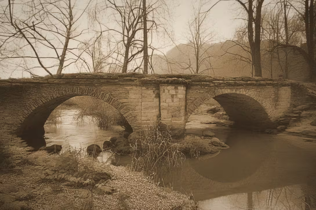Historická podoba – Barbořin kamenný most
