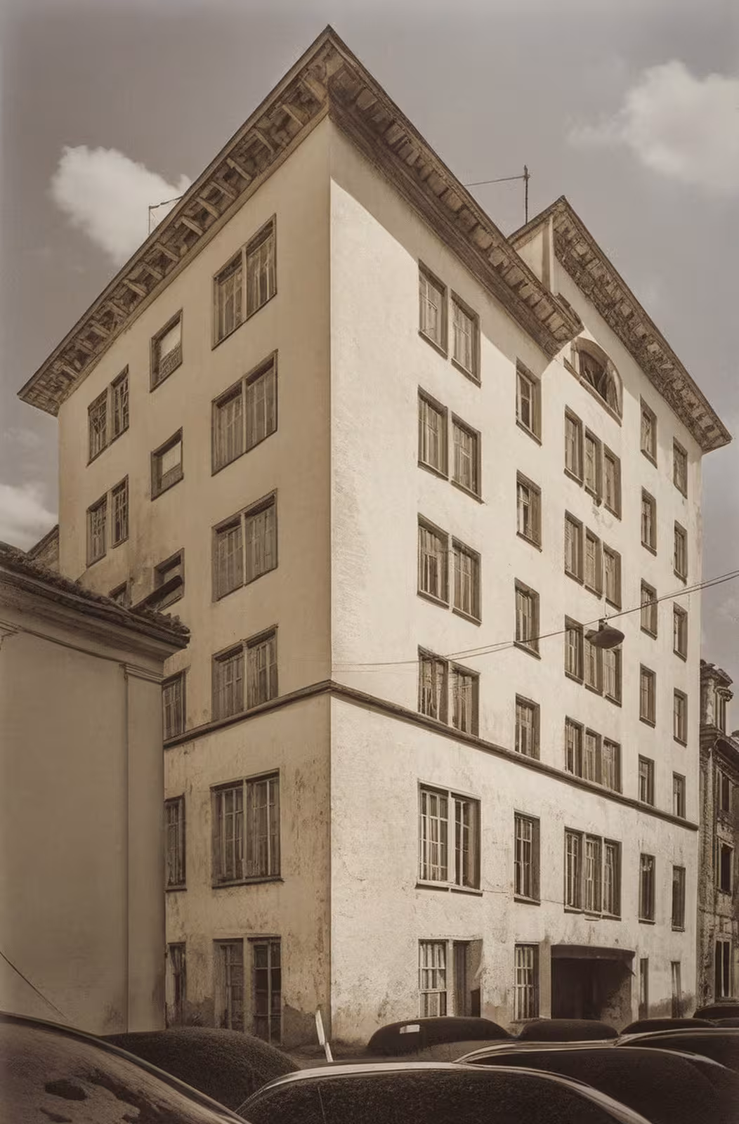 Historická podoba – budova Českého rozhlasu Brno