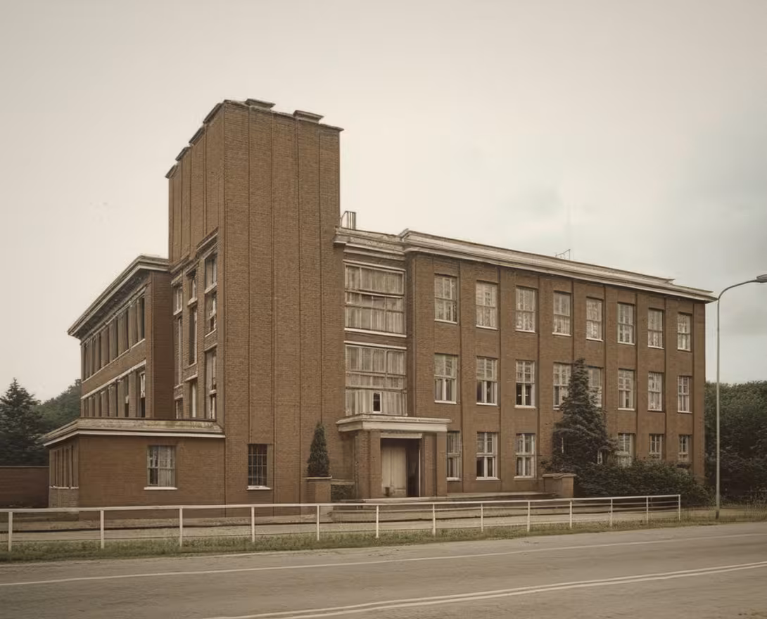 Historická podoba – Budova Státní odborné školy koželužské