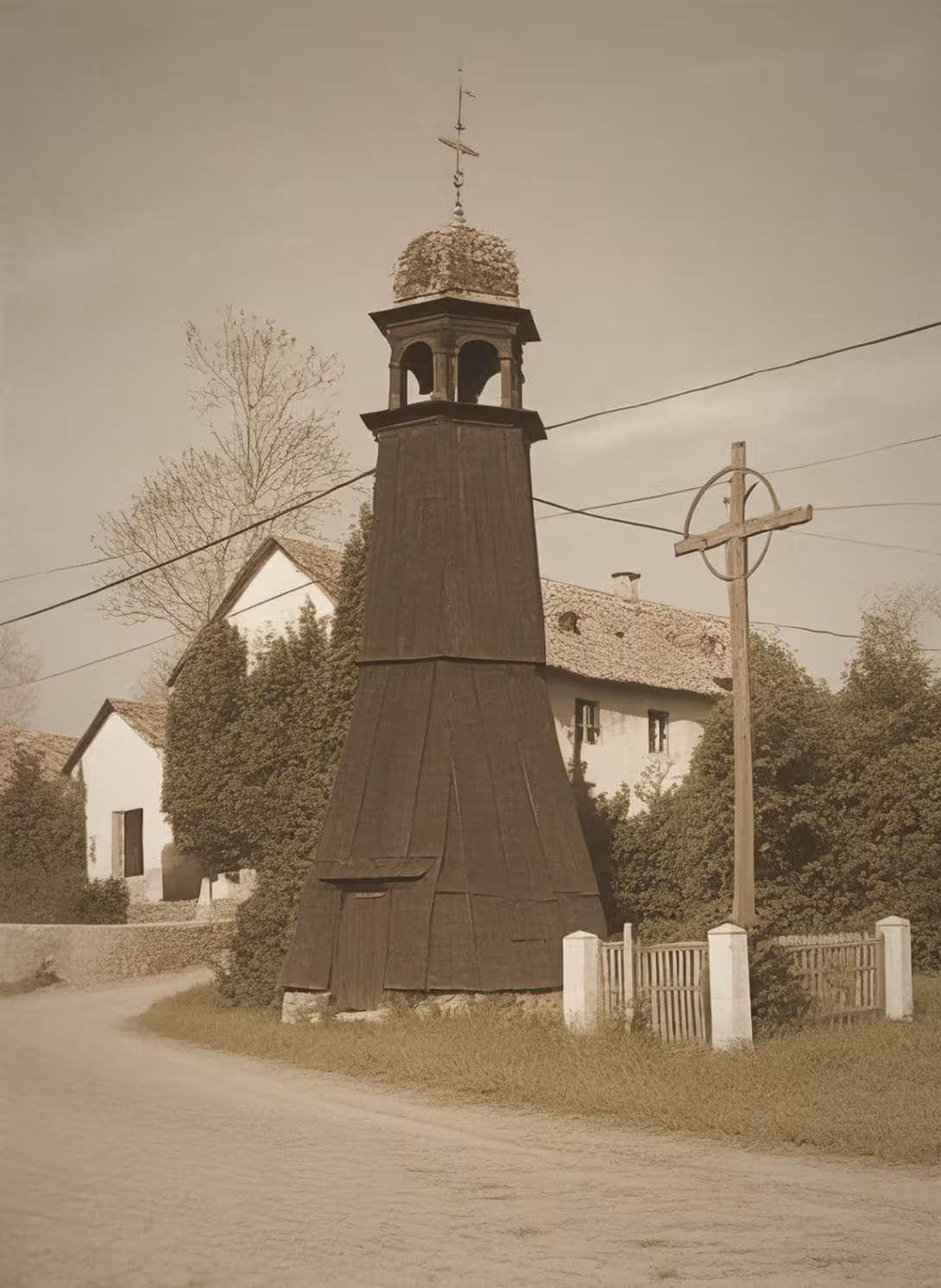 Historická podoba – Dřevěná zvonice