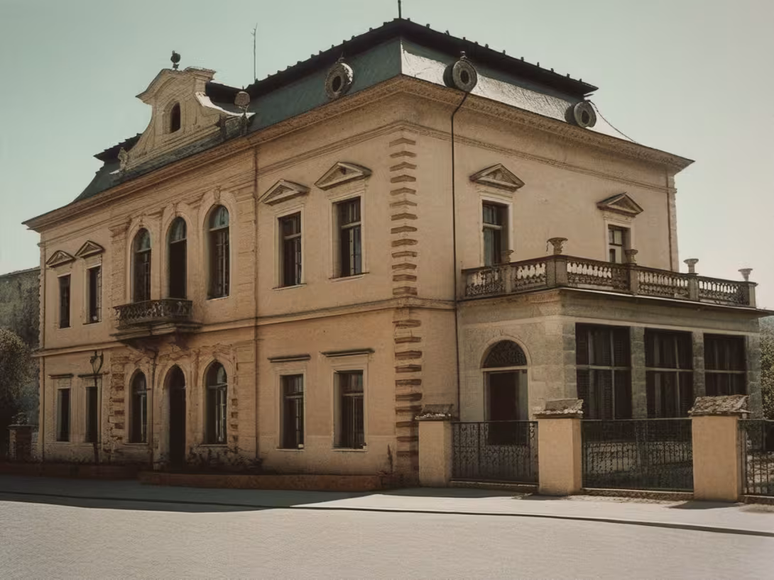 Historická podoba – Duslova vila v Berouně