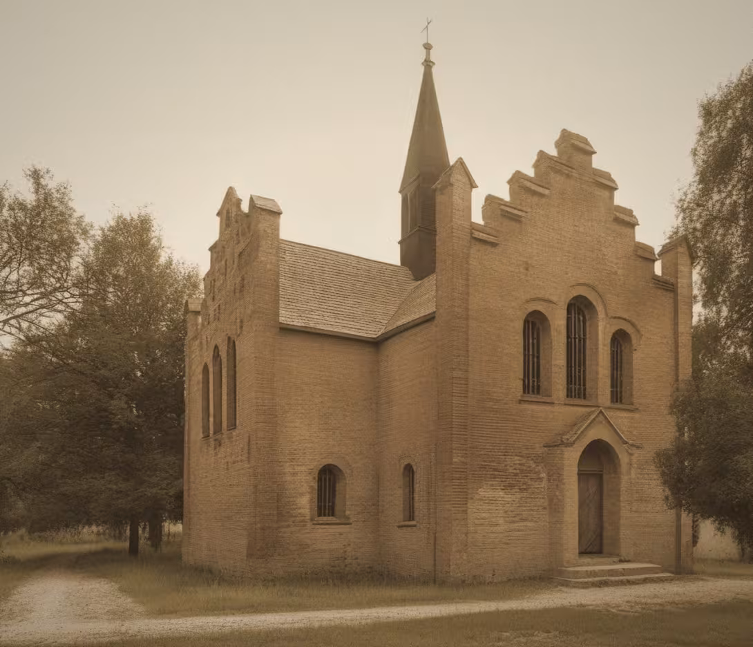 Historická podoba – Evangelický kostel (Hlučín)