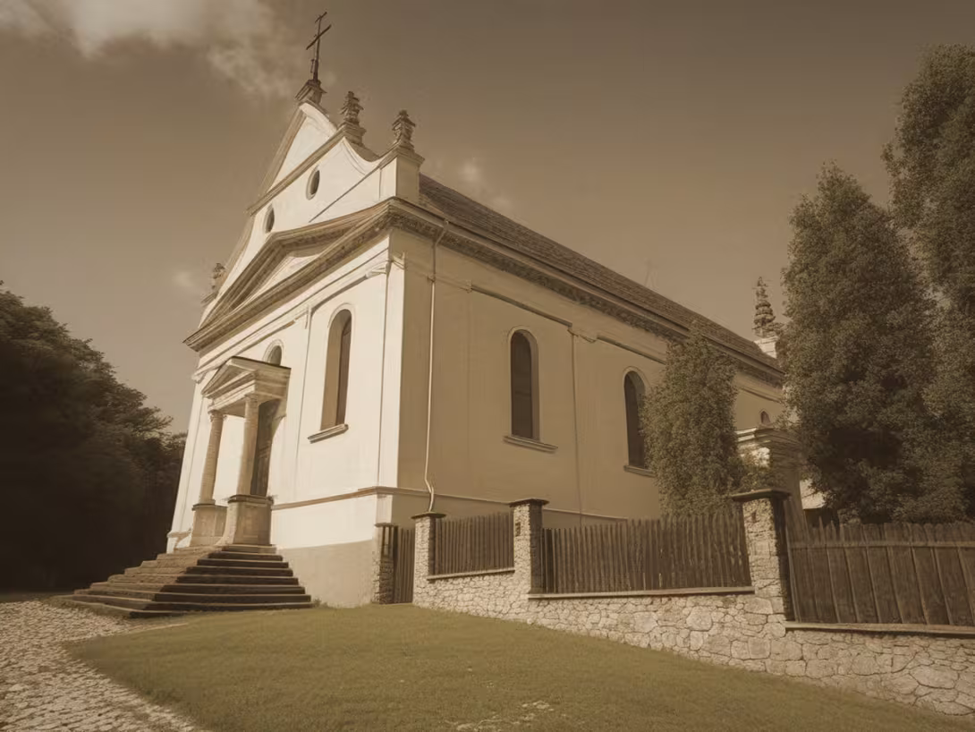 Historická podoba – evangelický kostel Horního sboru