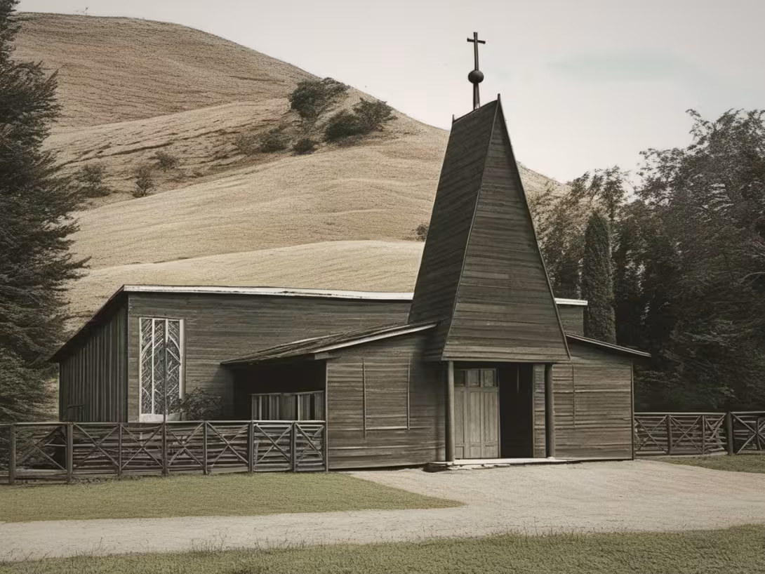 Wygląd historyczny – evangelický kostel v Braníku