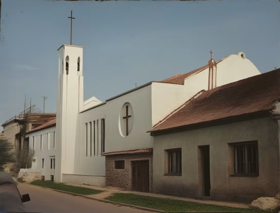 Historická podoba – evangelický kostel v Brně-Židenicích