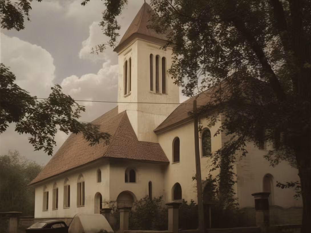 Historická podoba – evangelický kostel ve Valašském Meziříčí