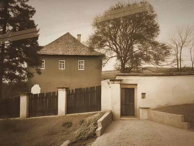 Historická podoba – Fara (Činěves)