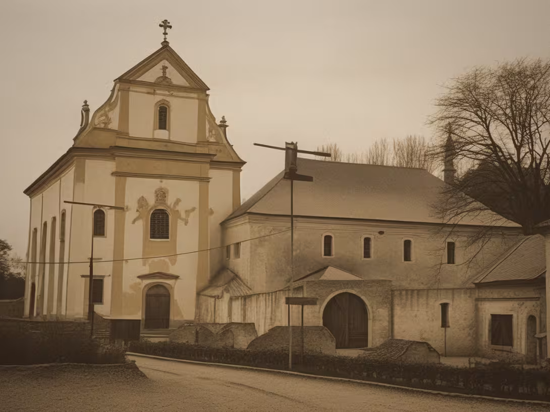 Historická podoba – Františkánský klášter v Tachově