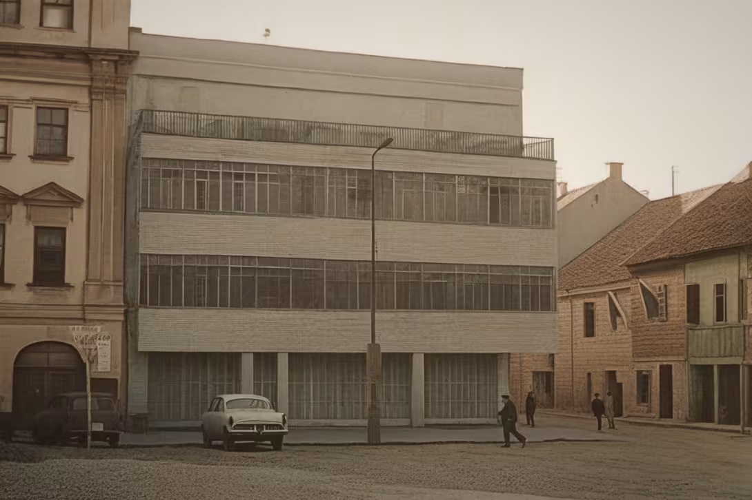 Historisches Erscheinungsbild – Fuchsova spořitelna
